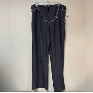 Larry Levine Womens Pants in Black 14 NWT